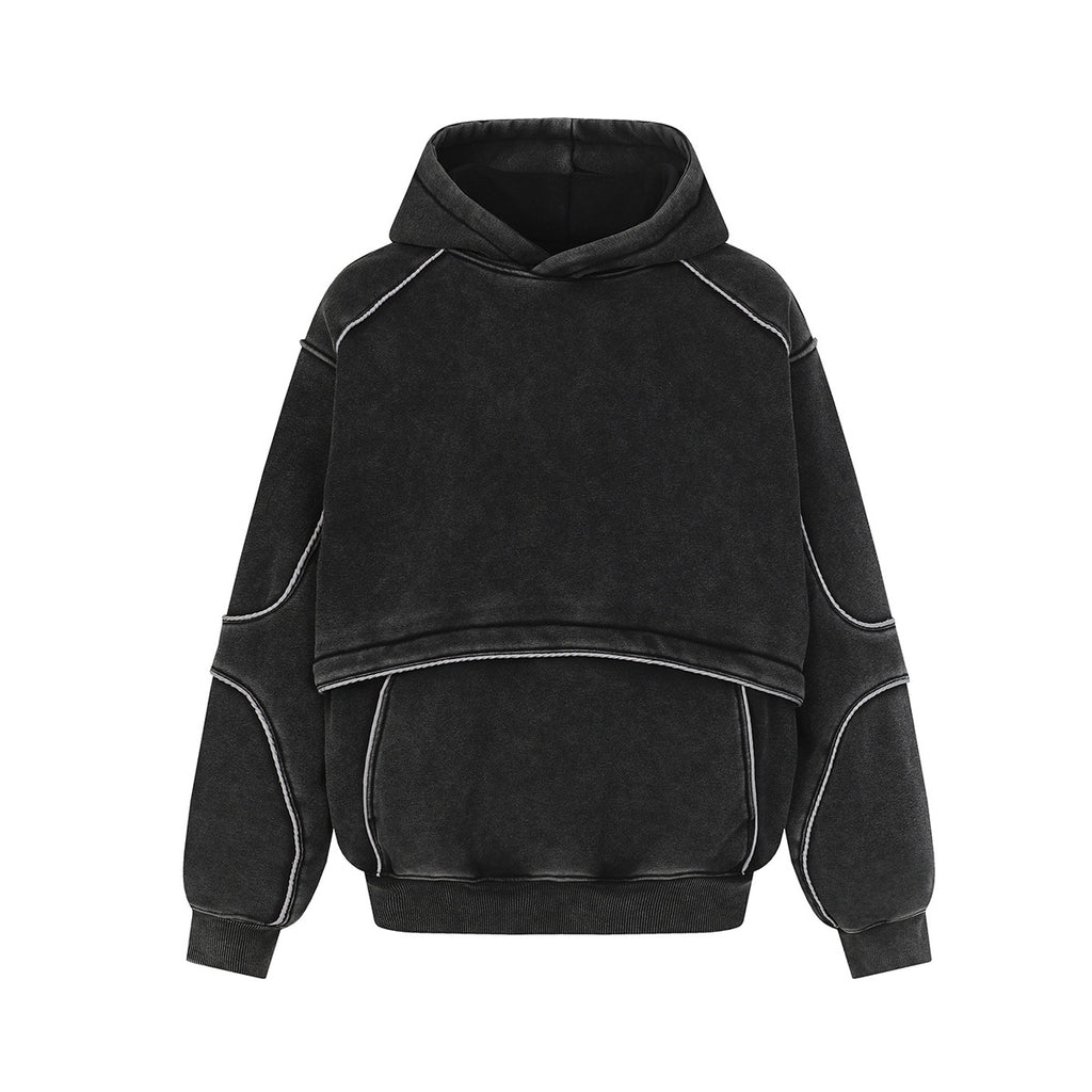 YAVIORA Functional Style American Hoodie