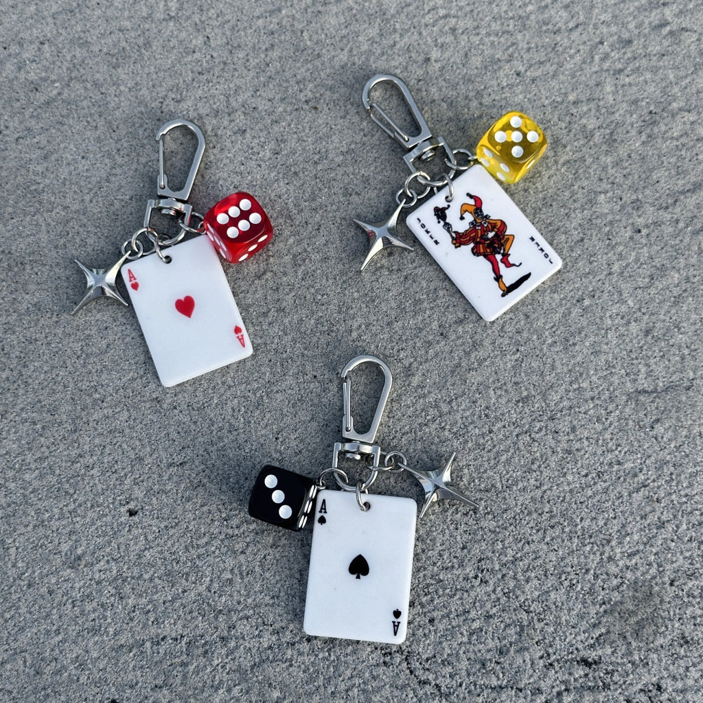 Yaviora Poker Card Multi-element Keychain