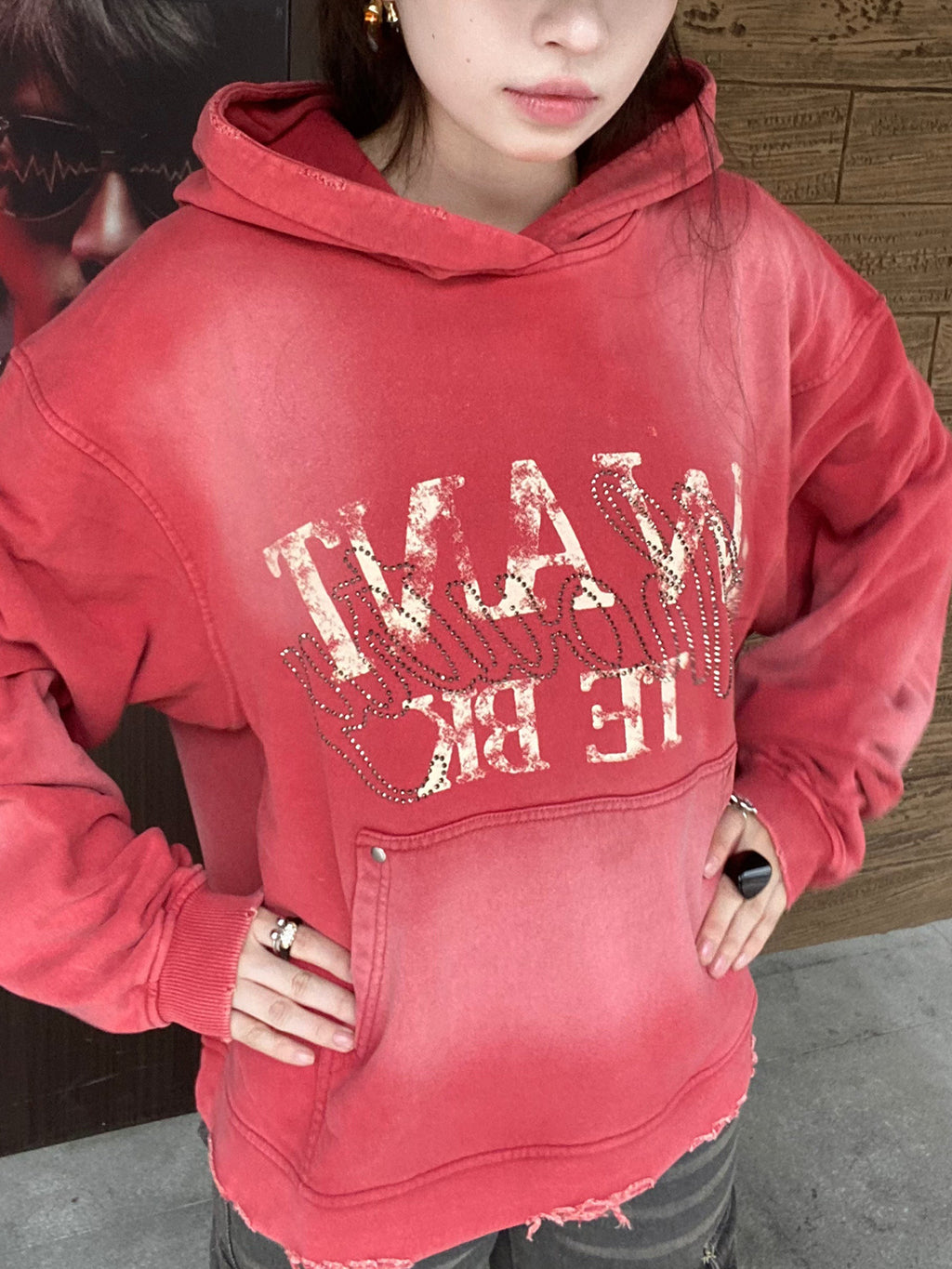 YAVIORA Jersey-Style Streetwear Hoodie