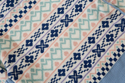 YAVIORA Tricot ethnique vintage