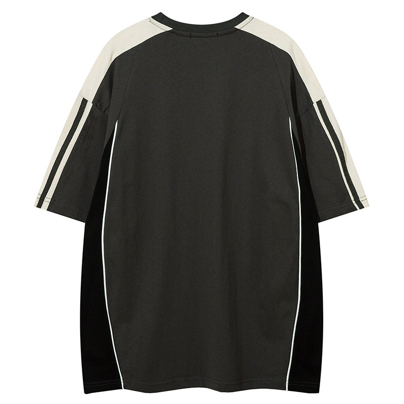 YAVIORA Letter Print Tee