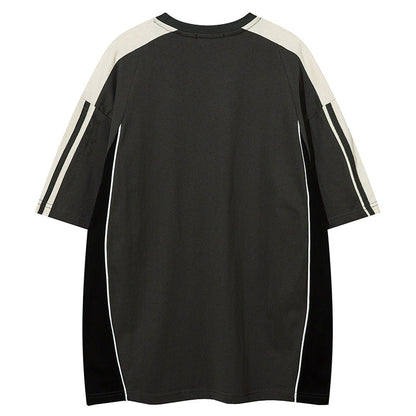 YAVIORA Letter Print Tee