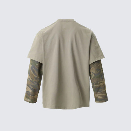 YAVIORA Layered Streetwear Tee