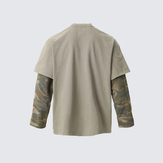YAVIORA Layered Streetwear Tee