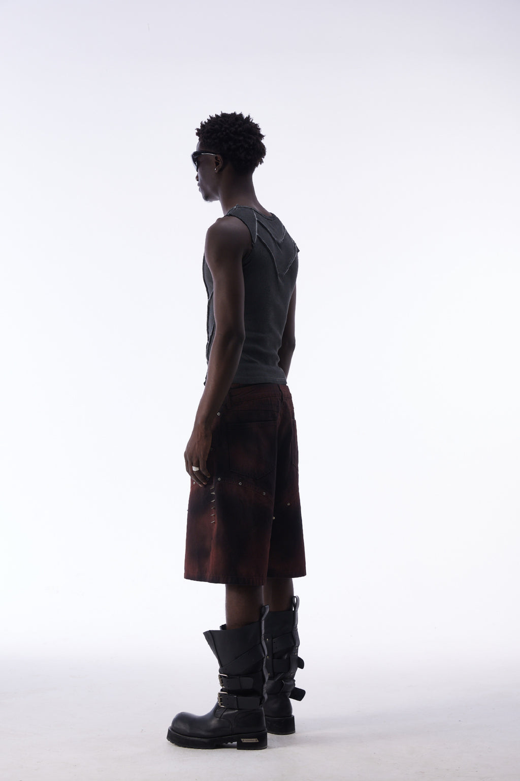 YAVIORA Wasteland Style Slim Fit Base Layer Shirt