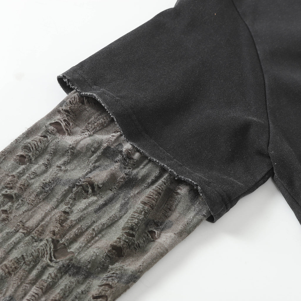 YAVIORA Distressed Layered Longsleeve