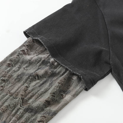YAVIORA Distressed Layered Longsleeve