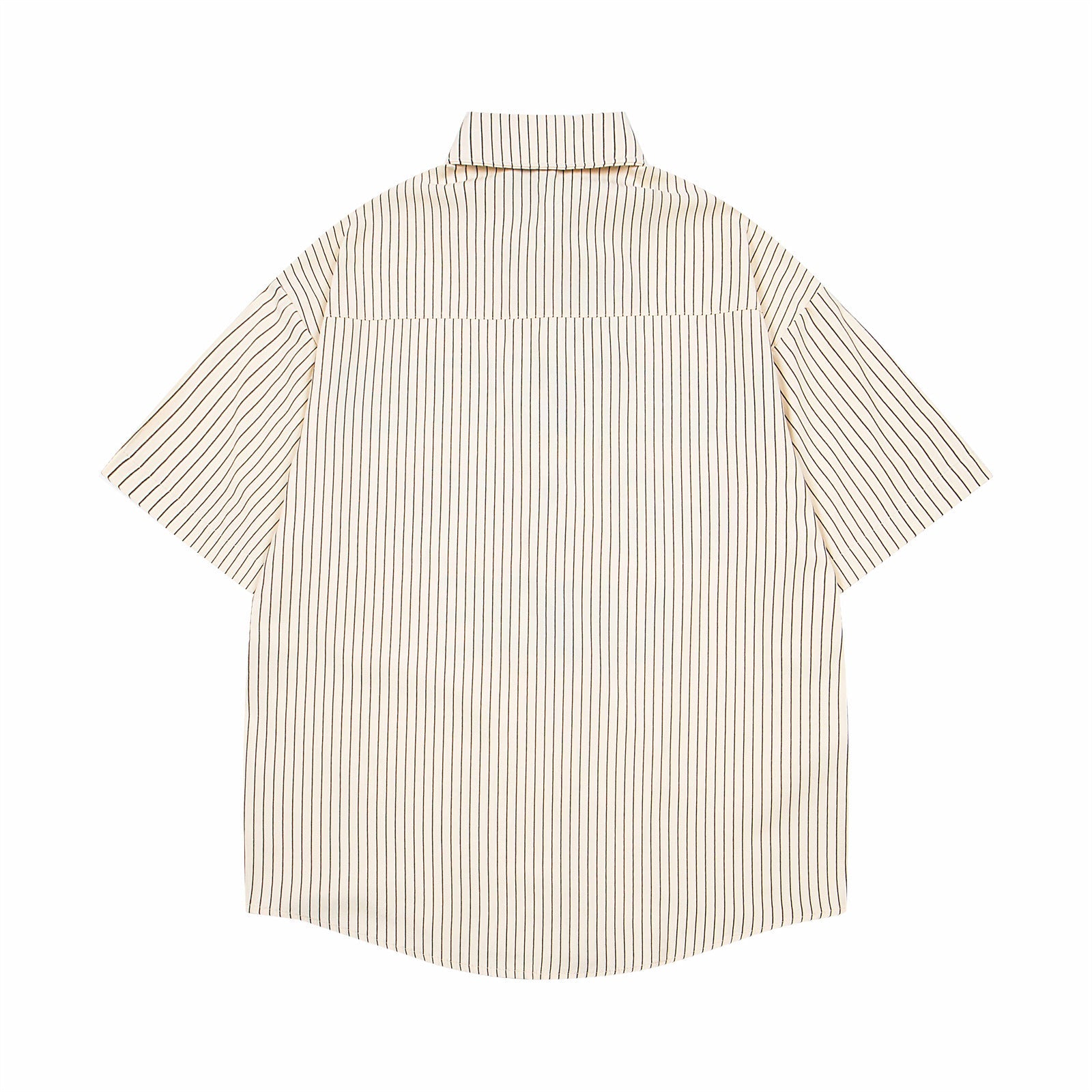 YAVIORA Letter Print Tie Shirt