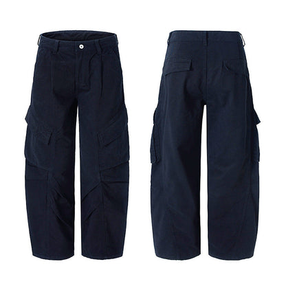YAVIORA Pleated Cargo Pants