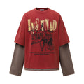 YAVIORA Color-Block Base Layer T-Shirt