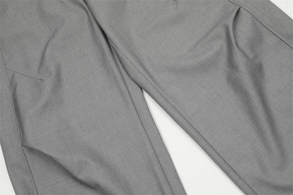 YAVIORA Pleated Curved Pants