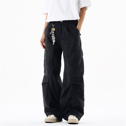 YAVIORA Pleated Cargo Pants