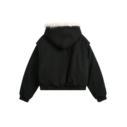 YAVIORA Eagle Hooded Puffer