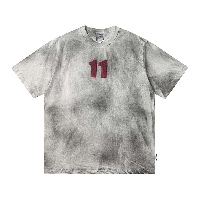 YAVIORA Distressed Graphic Tee