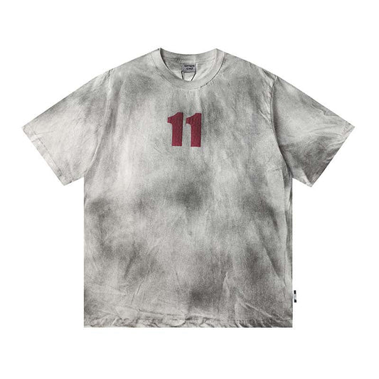 YAVIORA Distressed Graphic Tee