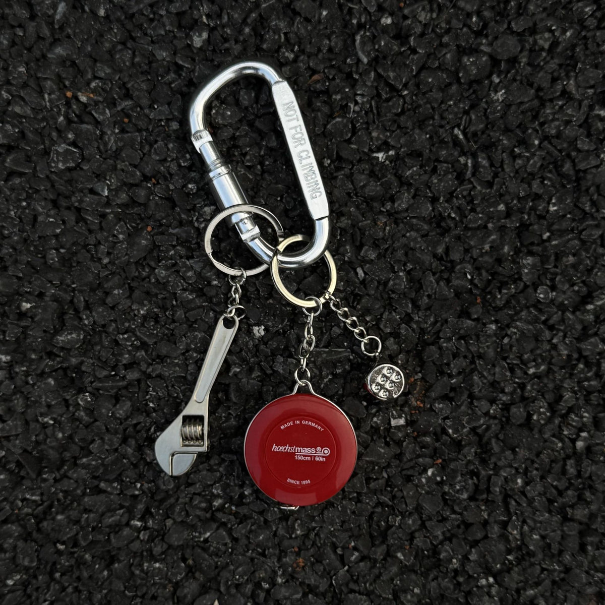 yaviora D-ring tape measure Cleanfit keychain