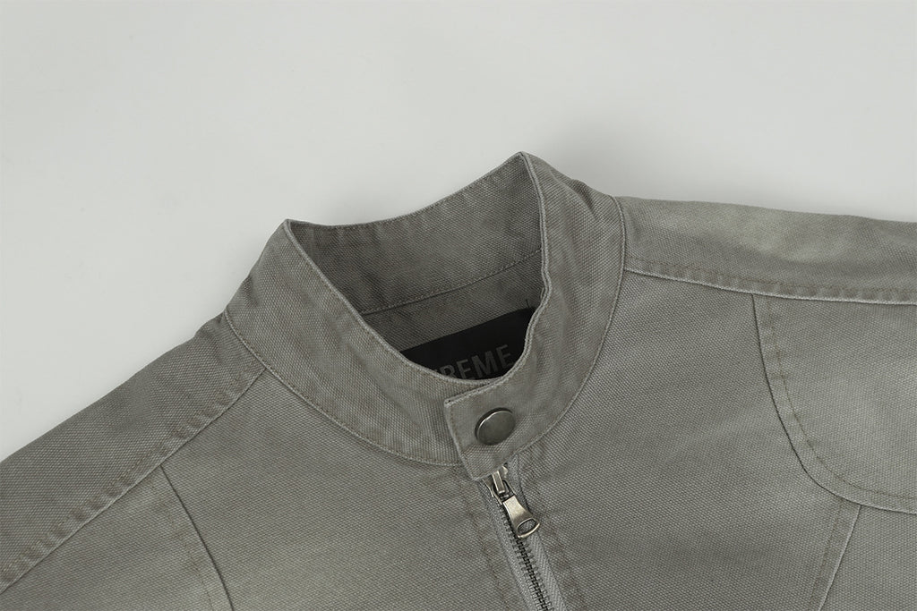 YAVIORA Vintage Canvas Jacket