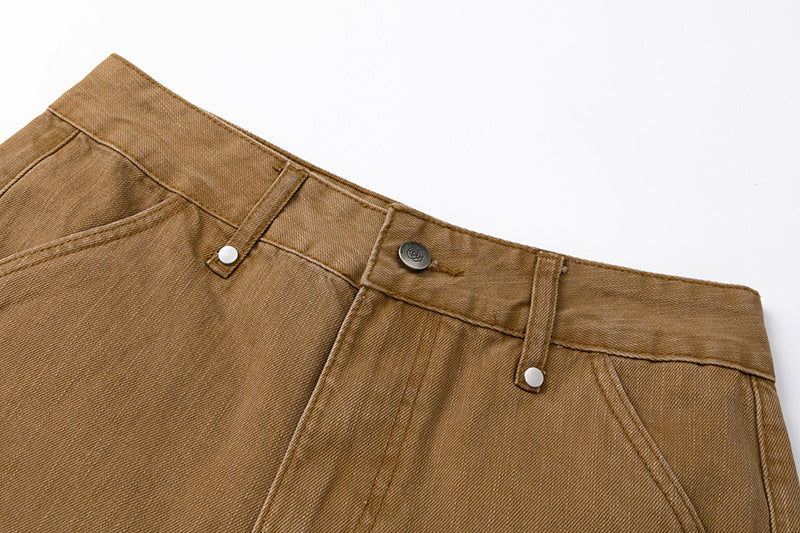 Short en jean vieilli YAVIORA