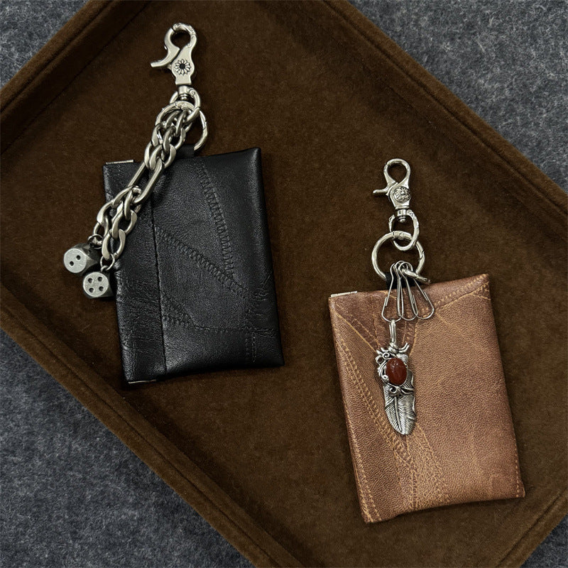 Yaviora Coin Purse ID Card Holder Keychain