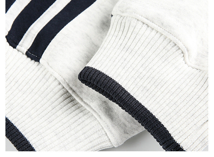 YAVIORA Gestreifte College-Jacke