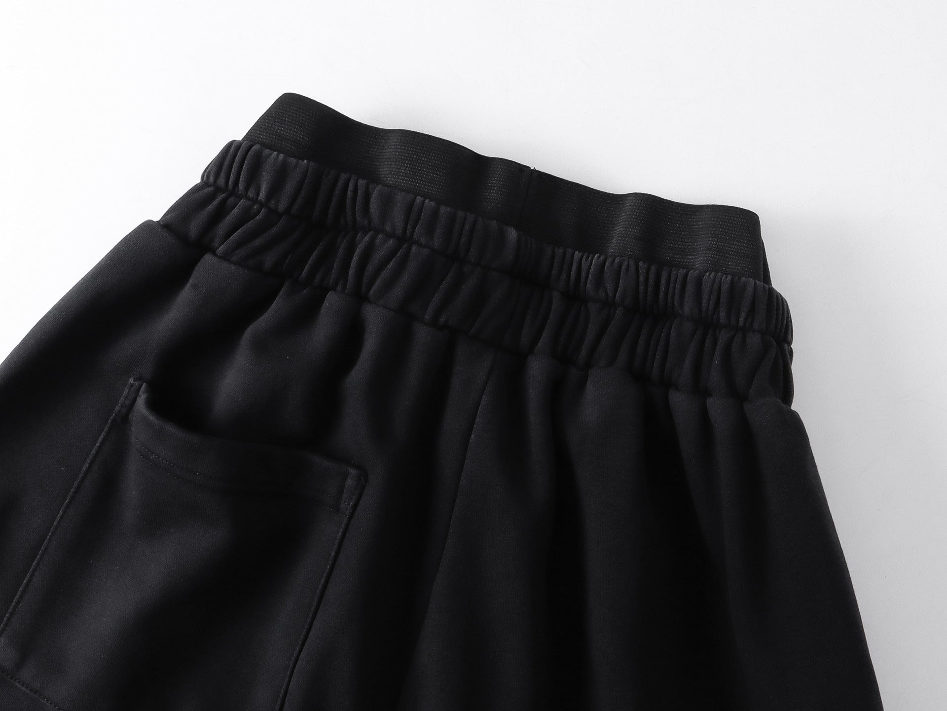 AVIORA Washed Ripped Drape Track Pants