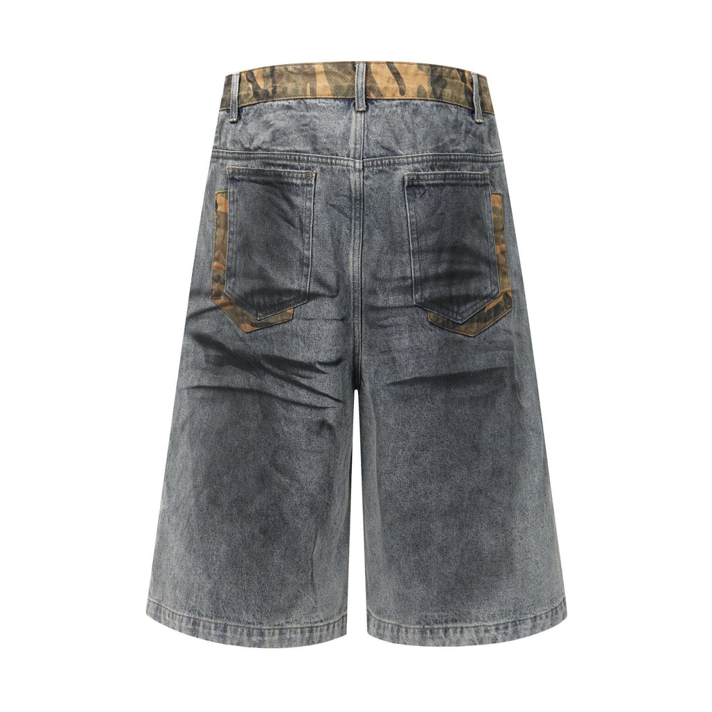 YAVIORA "Wasteland" Style Distressed Denim Shorts