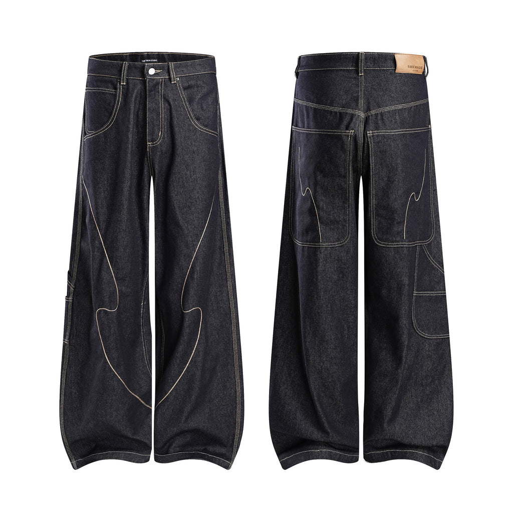 AVIORA American Vintage Washed Denim Jeans