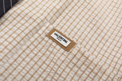 Chemise à carreaux color block YAVIORA