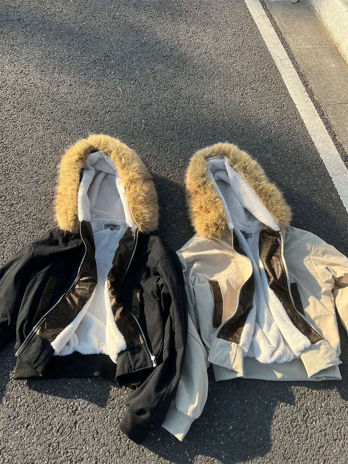YAVIORA Fleece Hooded Parka