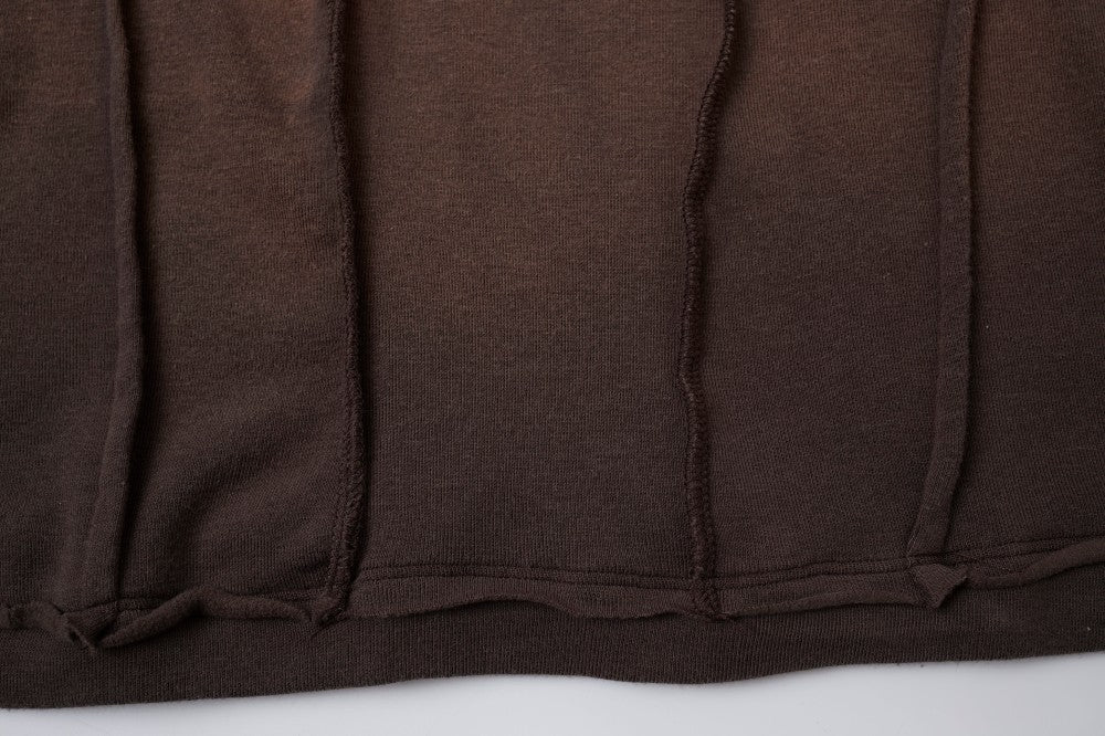 YAVIORA "Rebel" Raw-Edge Slim-Fit T-Shirt