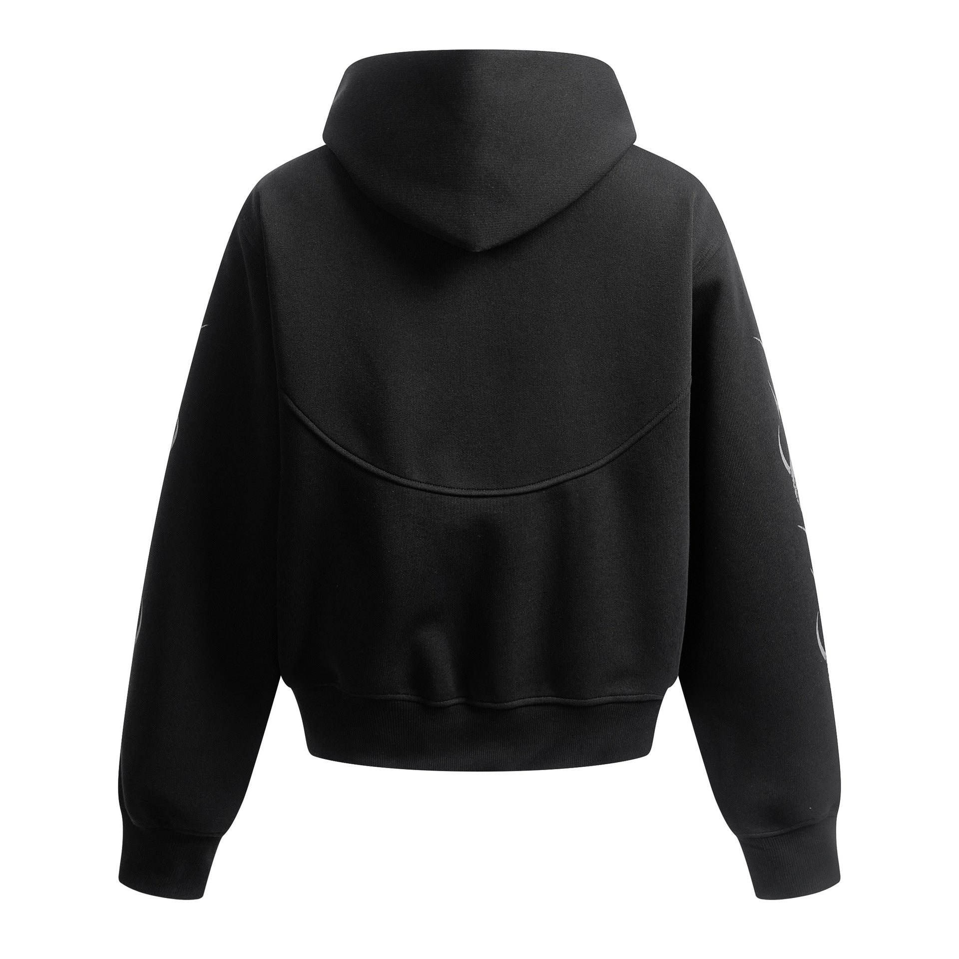 YAVIORA Hip-Hop Zip Hoodie