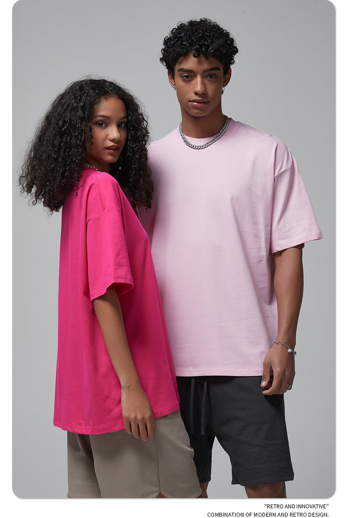Yaviora 230G Double Yarn Pure Cotton Short-Sleeve T-Shirt