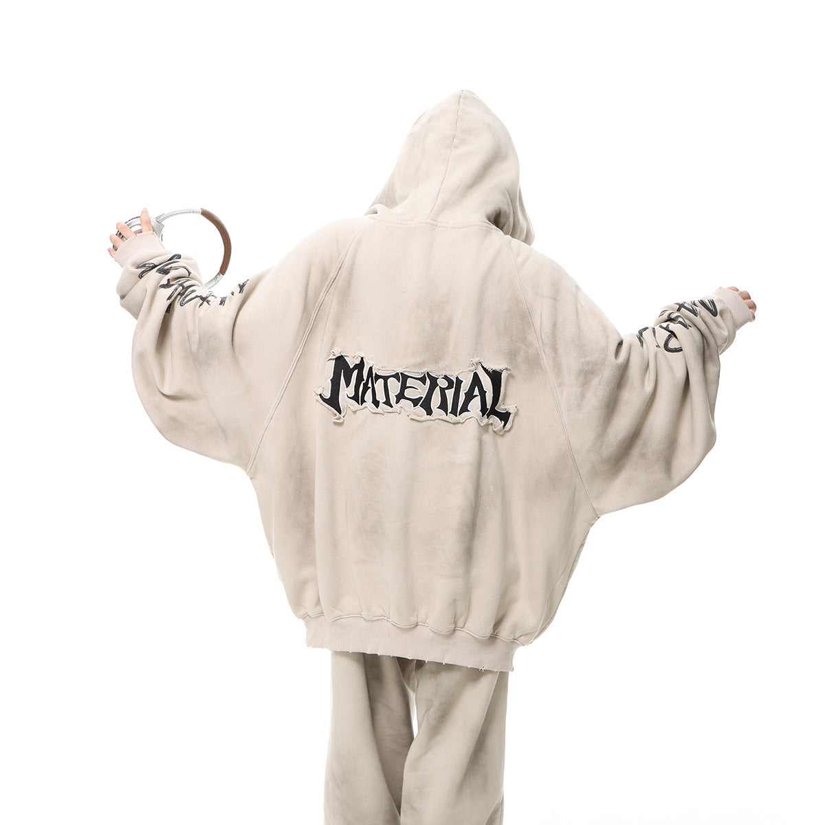 YAVIORA Distressed Hoodie