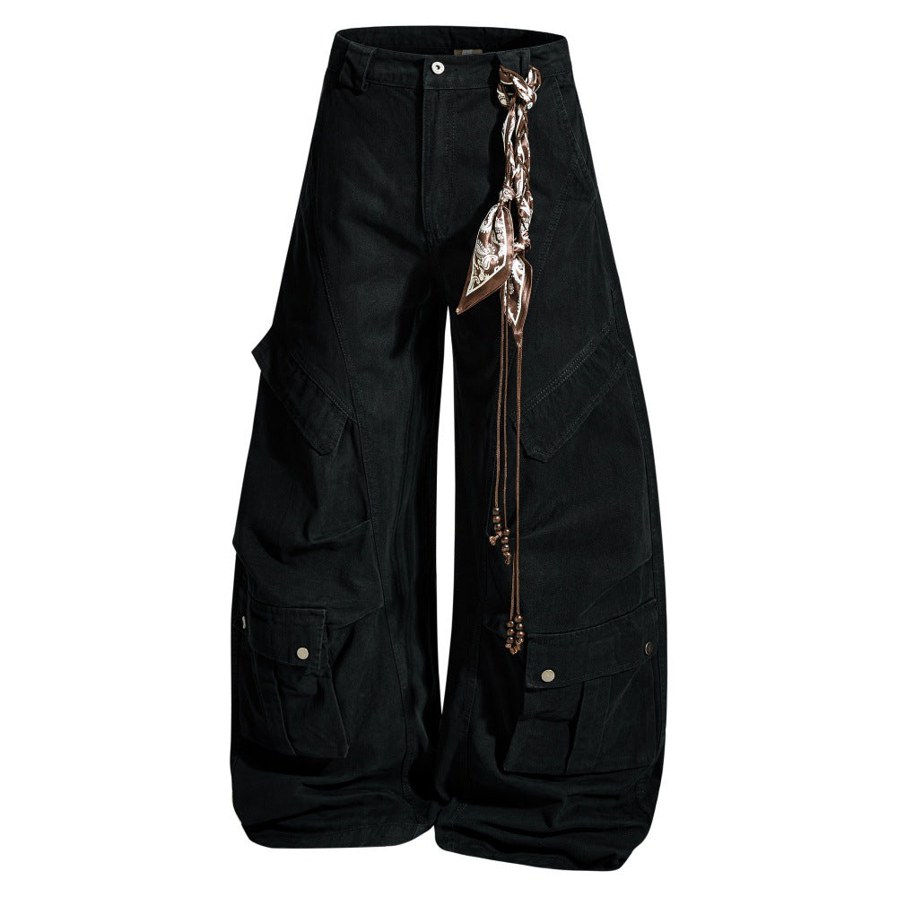 YAVIORA Scarf Detail Cargo