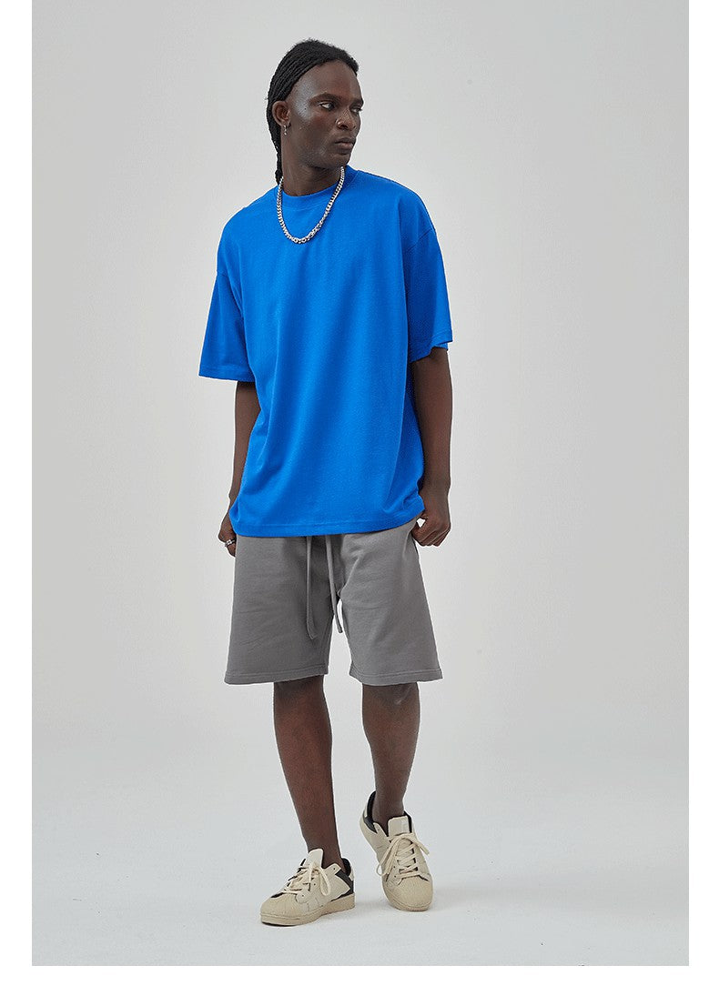 Yaviora 230G Double Yarn Pure Cotton Short-Sleeve T-Shirt