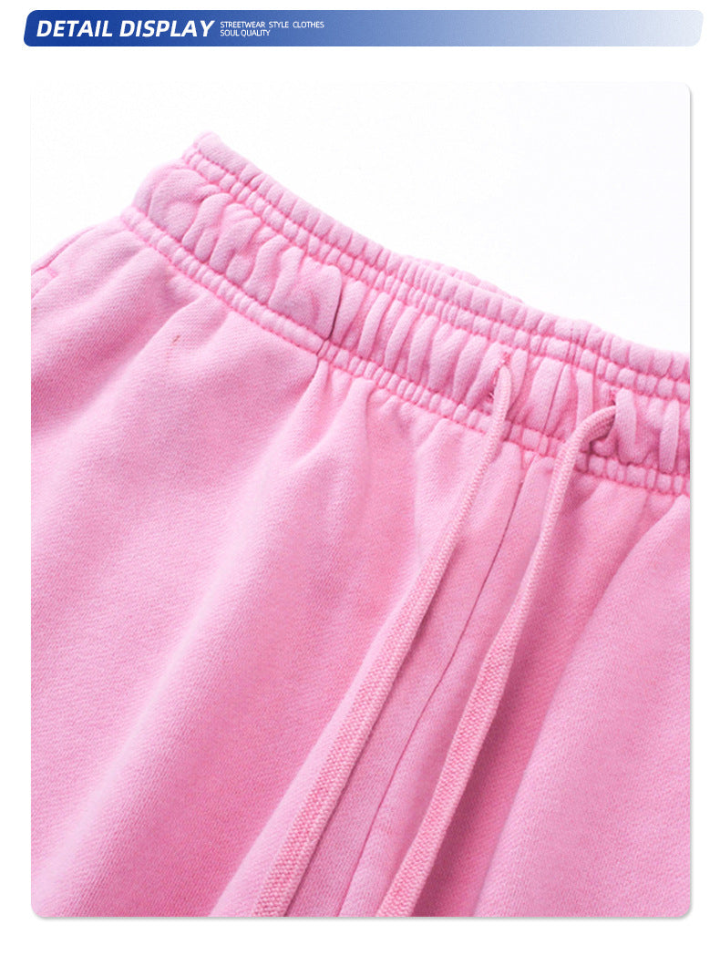 Yaviora Retro Terry Cotton Sports Shorts for Men