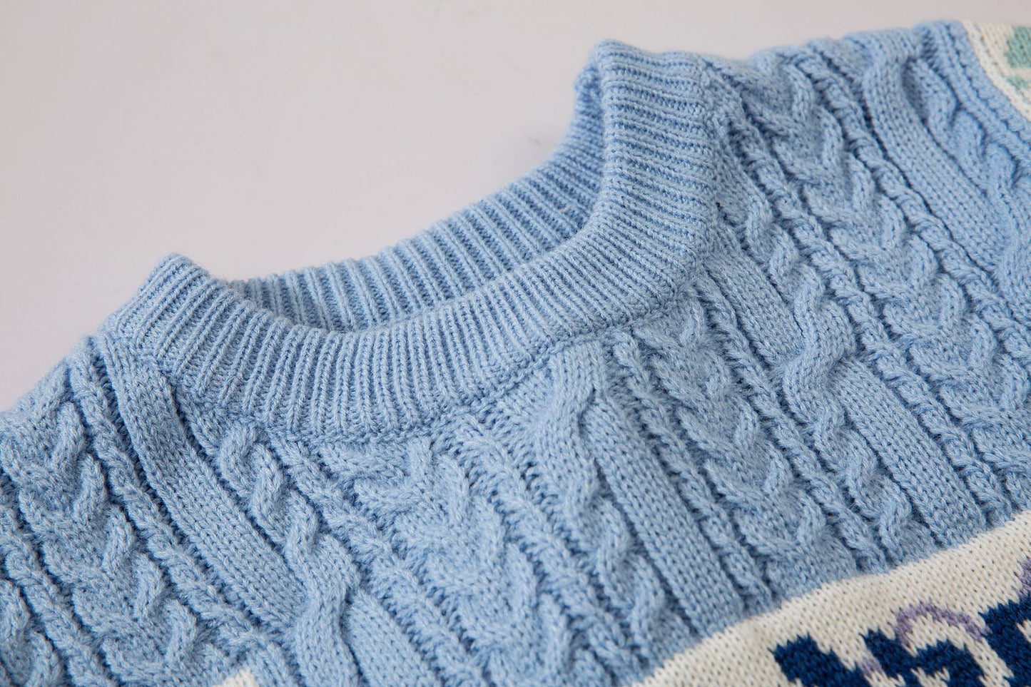 YAVIORA Tricot ethnique vintage