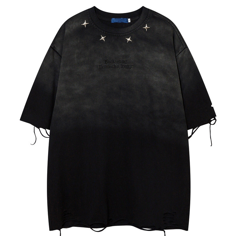 T-shirt délavé vintage YAVIORA