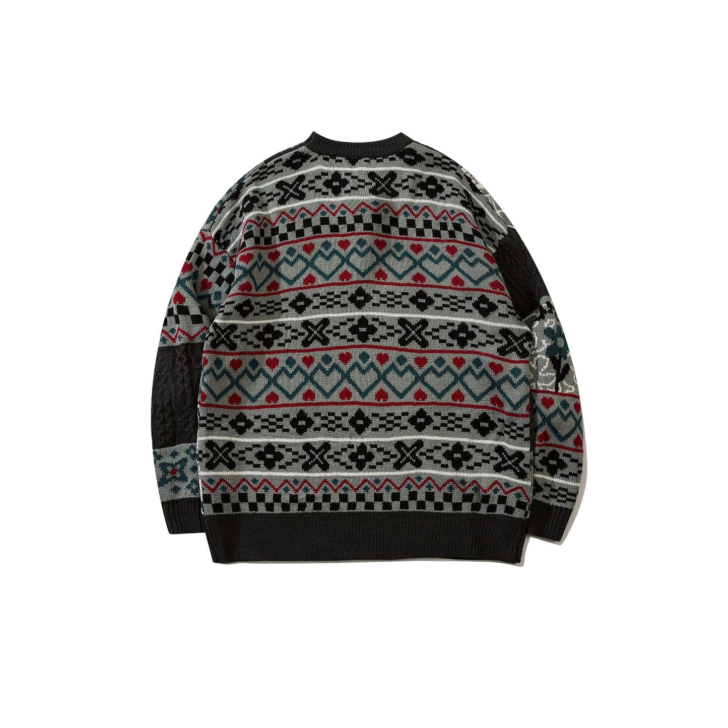 YAVIORA Tricot ethnique vintage