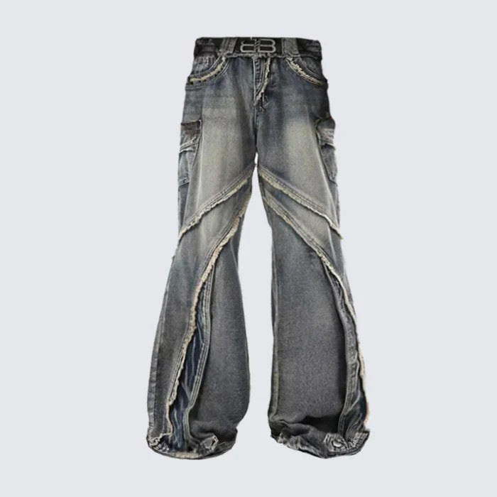 YAVIORA Destroyed Frayed Jeans