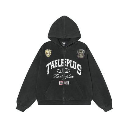 YAVIORA Collegiate Zip Hoodie