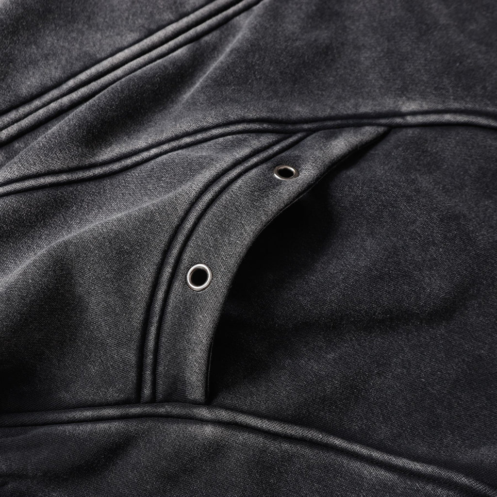 YAVIORA Wasteland Washed Zip-Up Sweatshirt