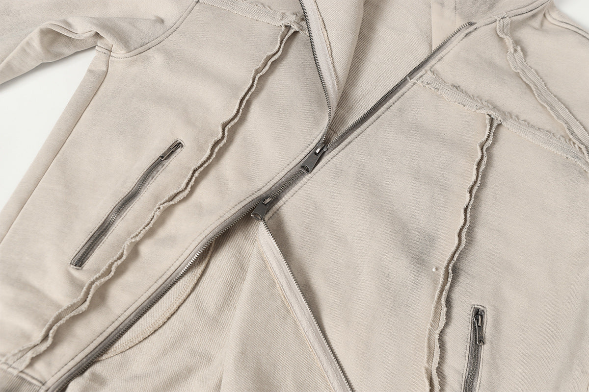 YAVIORA Deconstructed Irregular Hoodie