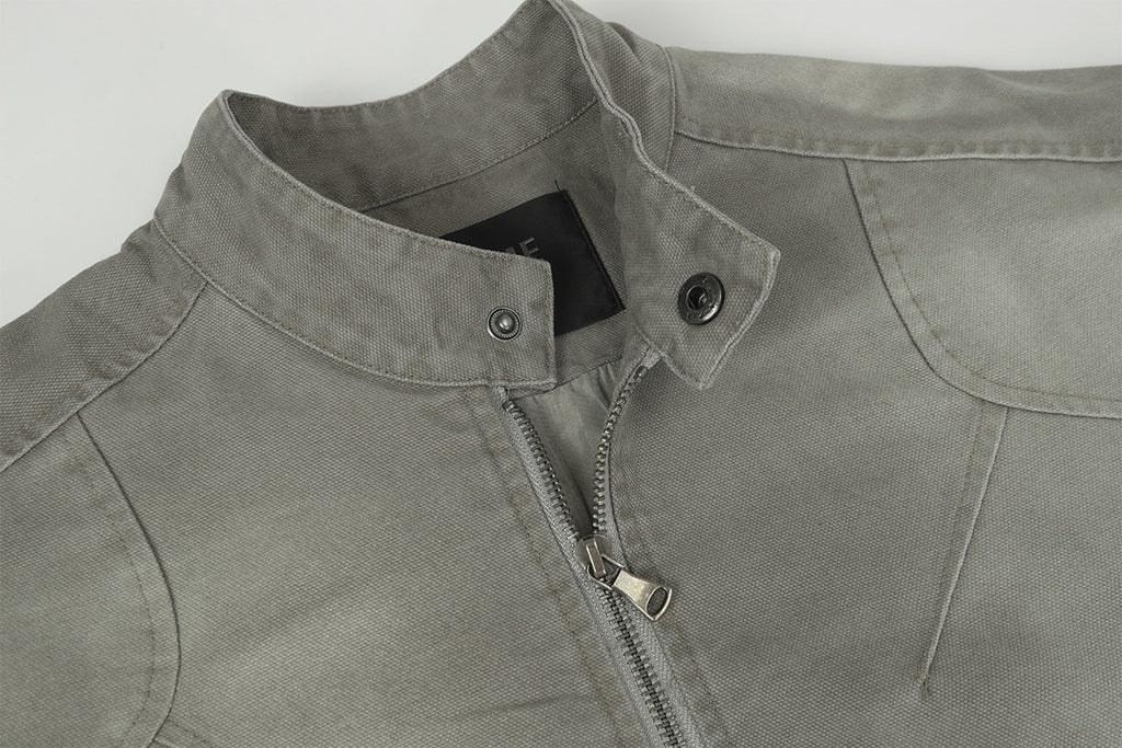YAVIORA Vintage Canvas Jacket