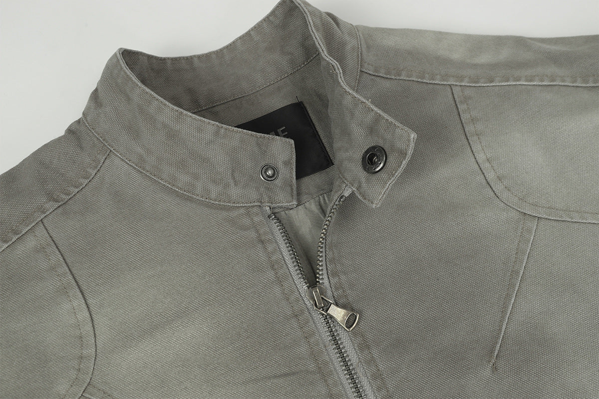 YAVIORA Vintage Canvas Jacket