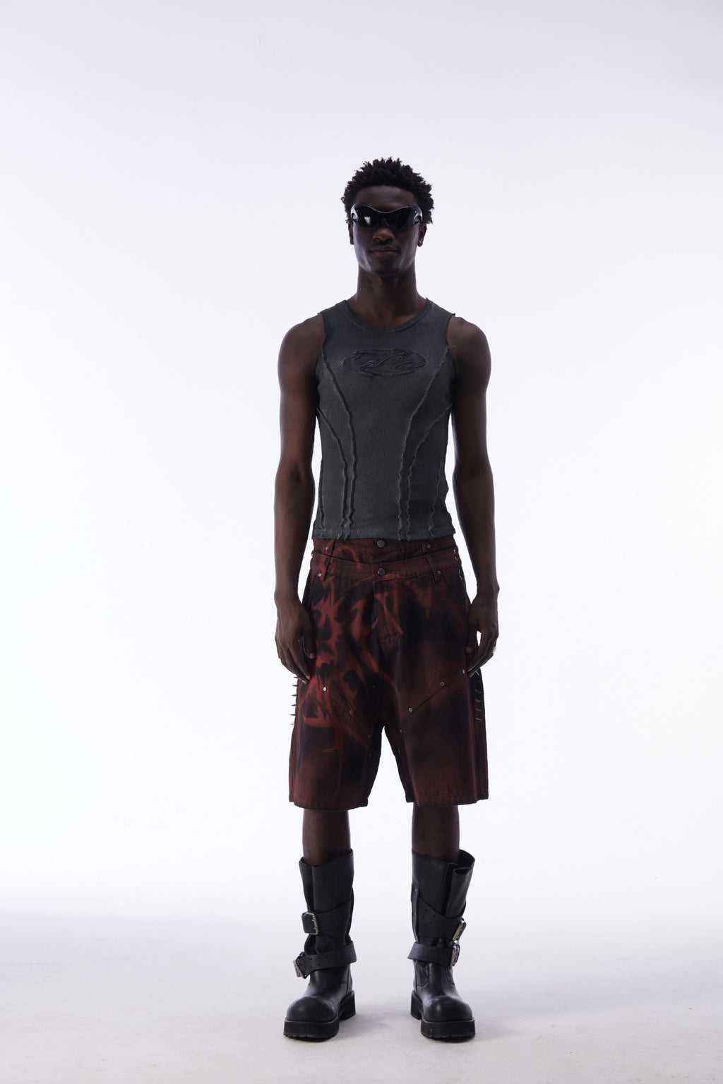 YAVIORA Wasteland Style Slim Fit Base Layer Shirt