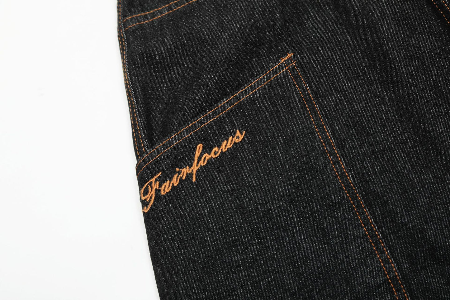 YAVIORA Raw Wash Jeans