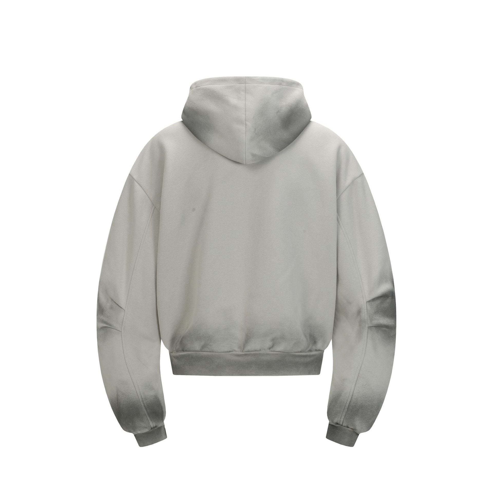 YAVIORA Wasteland Style Washed and Dirty Hooded Sweatshirt