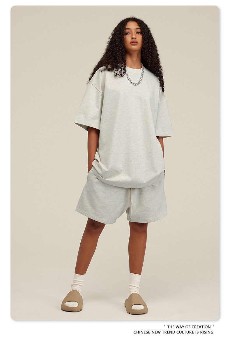 Yaviora Summer American Style Solid Color Loose T-Shirt