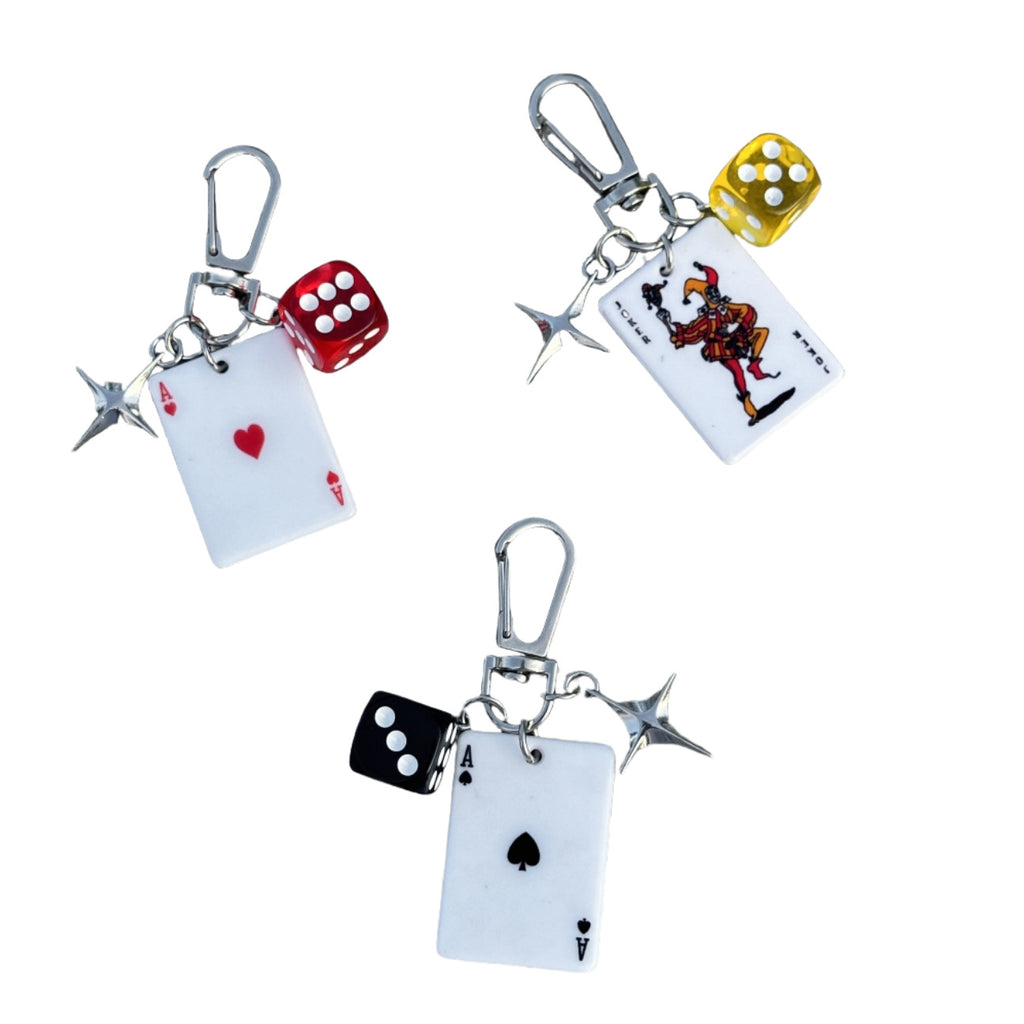 Yaviora Poker Card Multi-element Keychain
